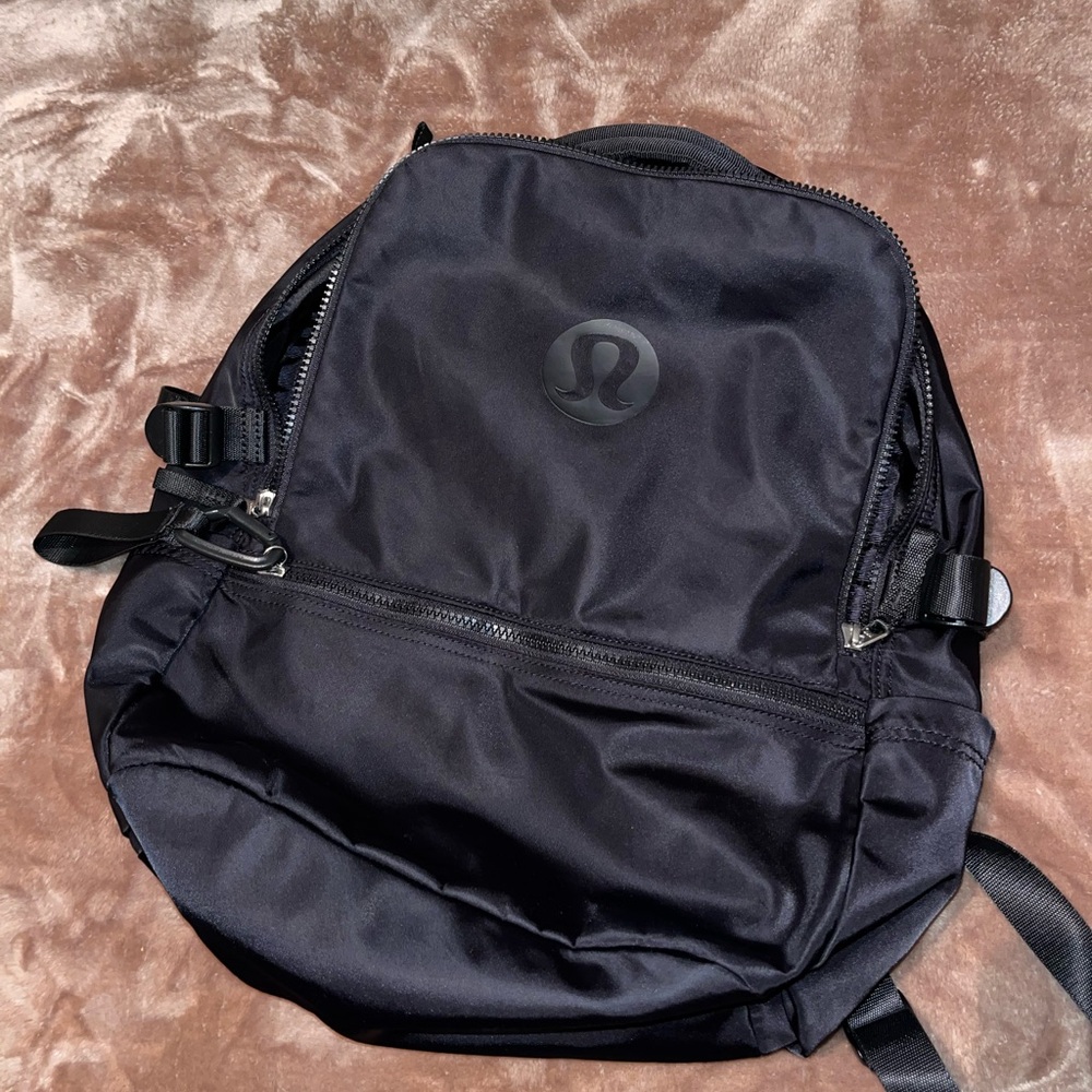 lululemon athletica Black Nylon Everyday Backpack